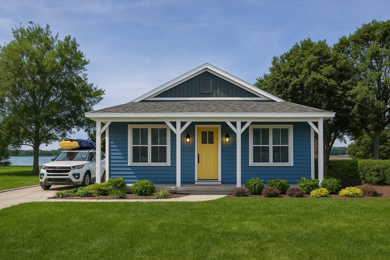 Penn Yan Ranch 2 Bedroom Floor Plan